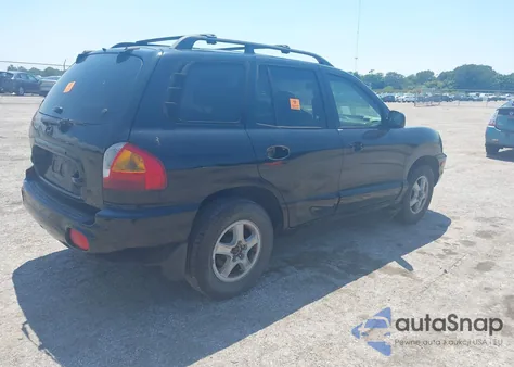 2001 Hyundai Santa Fe 2.7L V6 Gls/2.7L V6 Lx from USA, damaged, VIN KM8SC83D11U112289